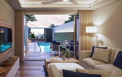 Villa Beachfront with Private Pool Sea View